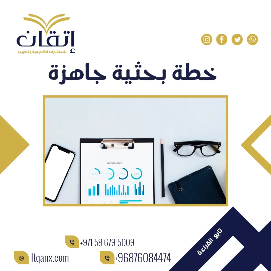 أفضل خطة بحثية جاهزة من شركة اتقان
