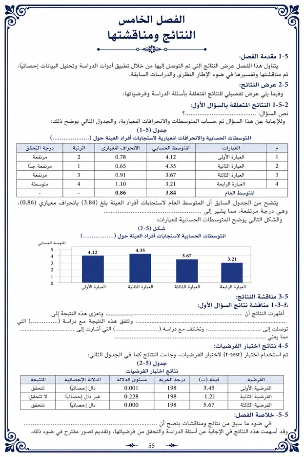 النتائج